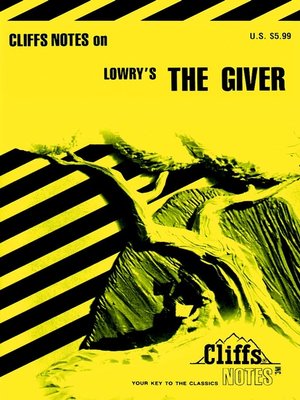 CliffsNotes on Lowry's The Giver - ebook